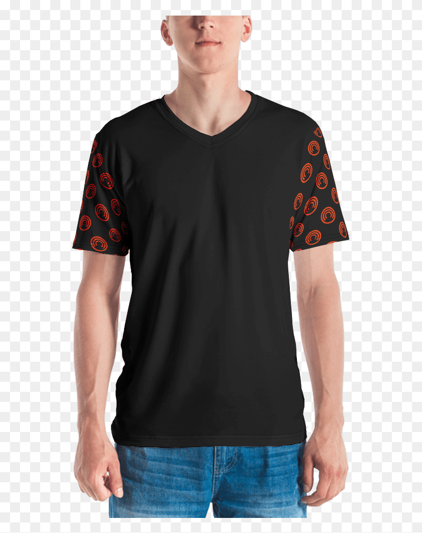 556x1001 00 Memphis Pattern T Shirt, Clothing, Apparel, Sleeve HD PNG Download