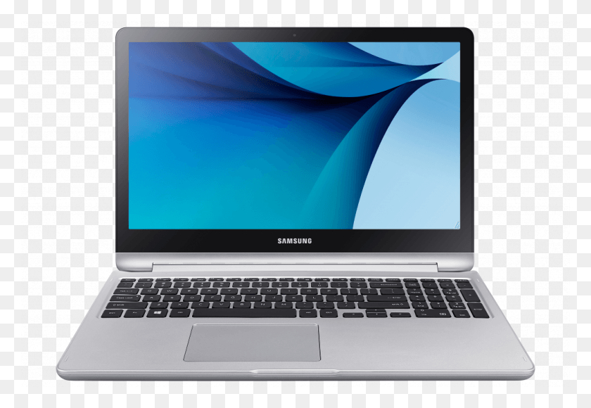 1024x683 001 Front Silver Laptop Samsung Notebook, Pc, Computer, Electronics HD PNG Download