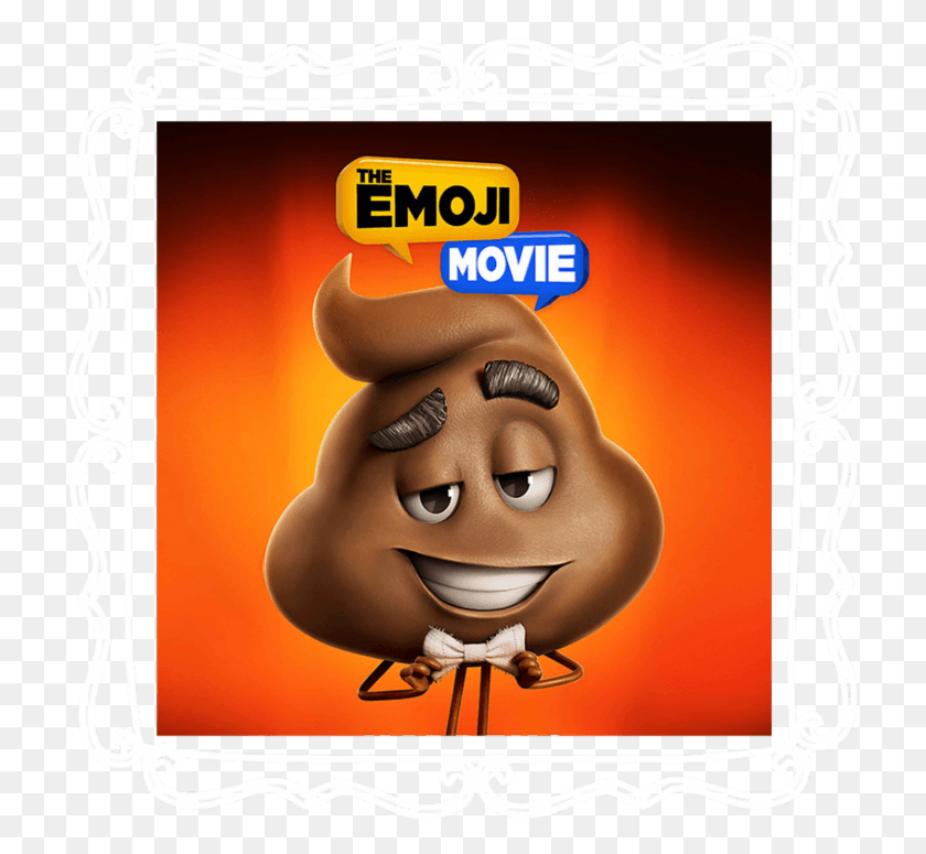 721x715 00pm 9 00pm Emoji Movie Patrick Stewart, Label, Text, Advertisement HD PNG Download