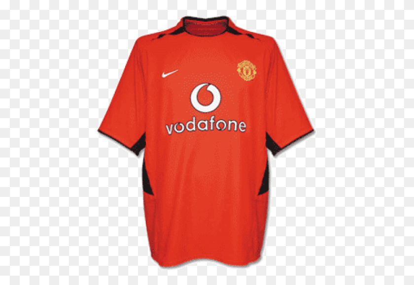449x519 03 Manchester United Home Jersey Shirt Manchester United Jersey 2002, Ropa, Vestimenta, Texto Hd Png Descargar
