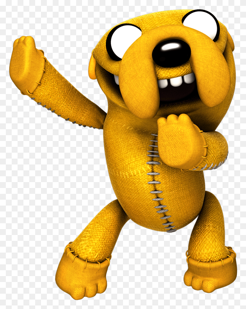 787x1001 07 34 625 Jakepose Little Big Planet 3 Adventure Time, Toy, Plush, Mascot HD PNG Download