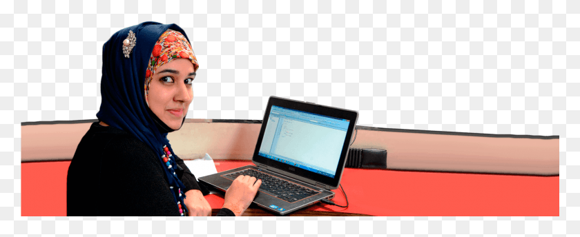 1801x656 08 29t07 Computer With Girl, Pc, Electronics, Laptop HD PNG Download