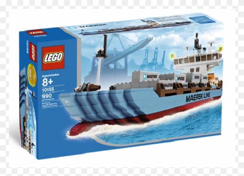 981x689 1 Lego Maersk Container Ship, Watercraft, Vehicle, Transportation HD PNG Download