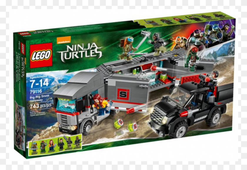 981x652 1 Lego Teenage Mutant Ninja Turtles, Truck, Vehicle, Transportation HD PNG Download
