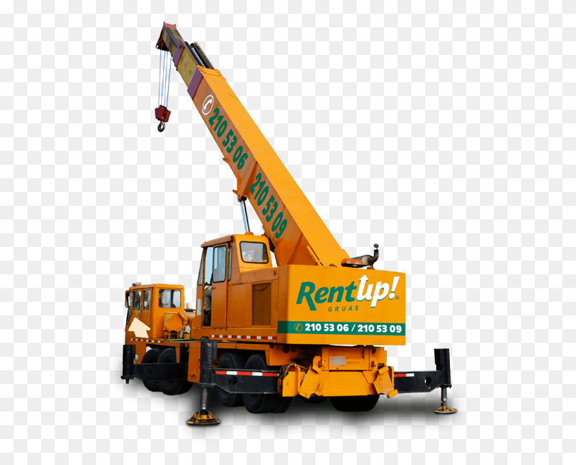 529x618 10 26t06 Crane, Construction Crane, Bulldozer, Tractor HD PNG Download