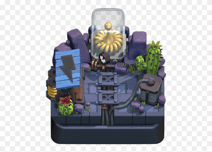 480x543 10 3469 Clash Royale Arena, Robot, Minecraft, Cottage HD PNG Download