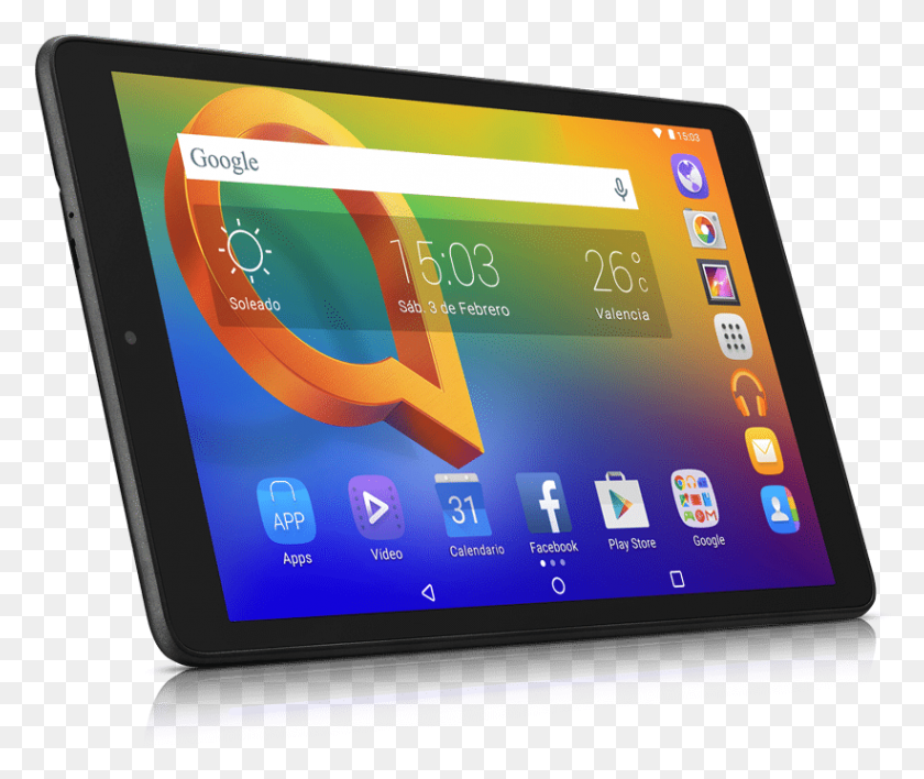 821x683 10 Tablet Tablet Alcatel A3 10 Wifi, Computer, Electronics, Tablet Computer HD PNG Download