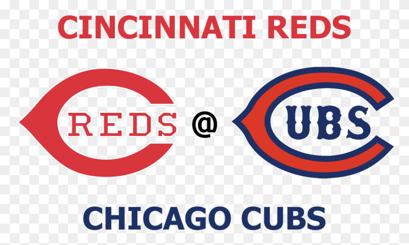875x499 1000X500 Reds Cubs Chicago Cubs, Cartel, Publicidad, Texto Hd Png