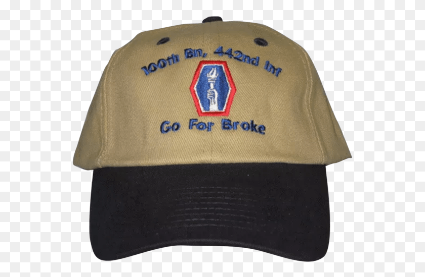 555x489 100th Bn 442nd Inf Bn Go For Broke Baseball Cap, Clothing, Apparel, Cap HD PNG Download