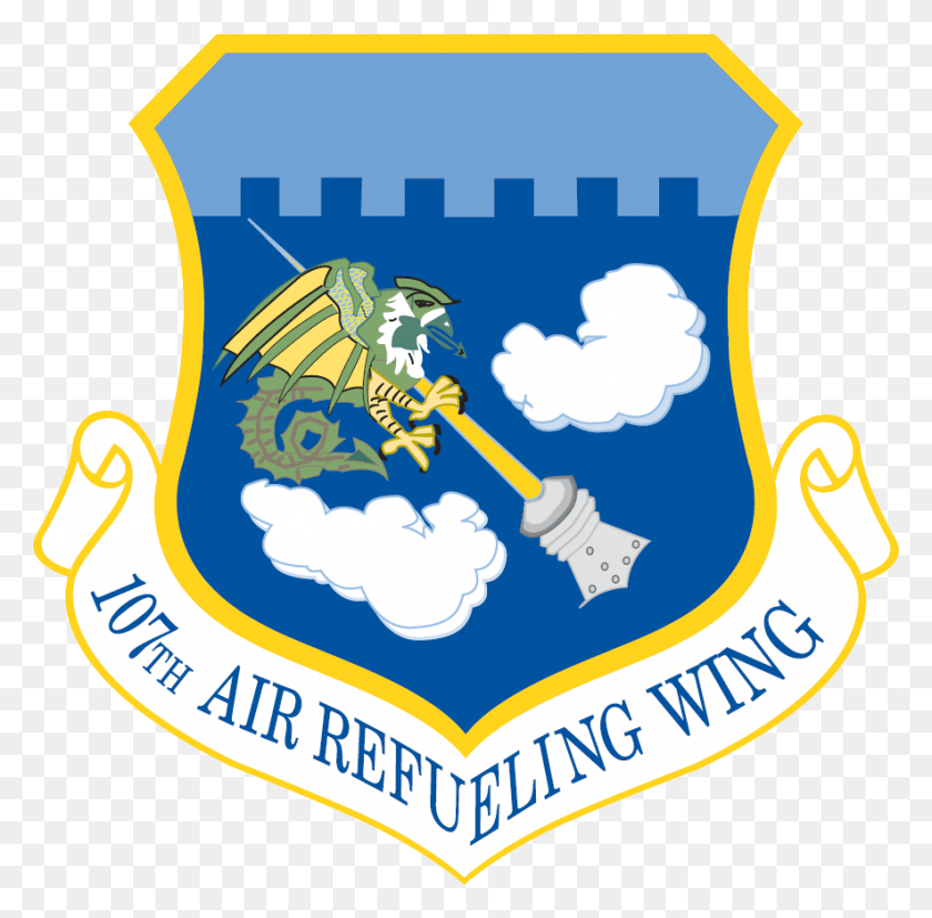 885x871 107th Air Refueling Wing 148th Fighter Wing, Symbol, Armor, Emblem HD PNG Download