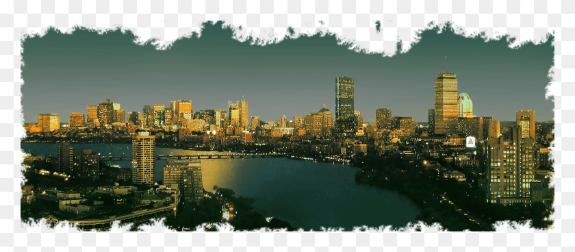 1600x632 12 June 2015 Boston, City, Urban, Building HD PNG Download