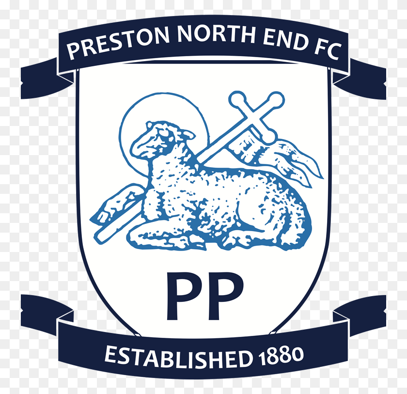 754x753 1200X1200 Preston North End Logotipo, Símbolo, Marca Registrada, Texto Hd Png