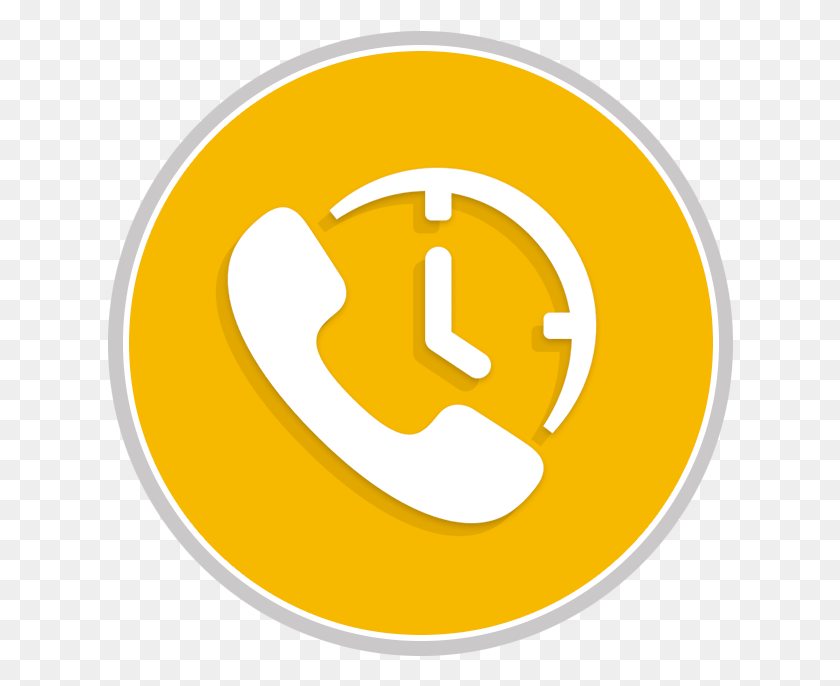 626x626 1222 Our Registered Nurses Are On Standby To Take Icon Call Center Yellow, Text, Number, Symbol HD PNG Download