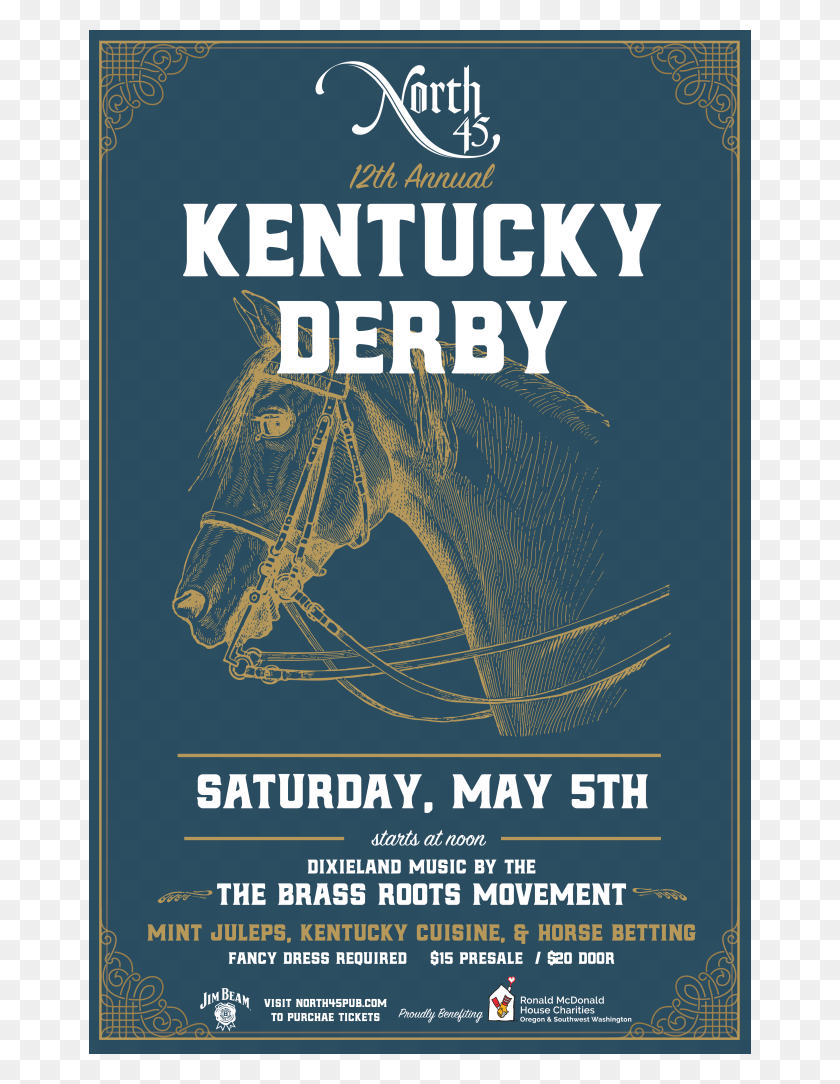 662x1024 12th Annual Kentucky Derby Party Saturday May 5th Kentucky Derby Party Flyer, Poster, Advertisement, Paper HD PNG Download