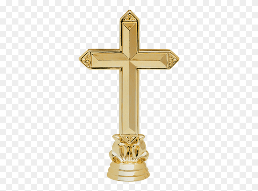 332x563 13 Cross Trophy Cross, Symbol, Lamp, Crucifix HD PNG Download