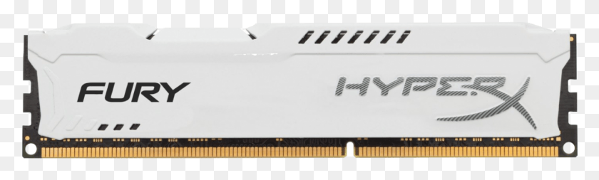 1225x304 Descargar Png Kingston Hyperx Fury White, Electrónica, Computadora, Texto Hd Png