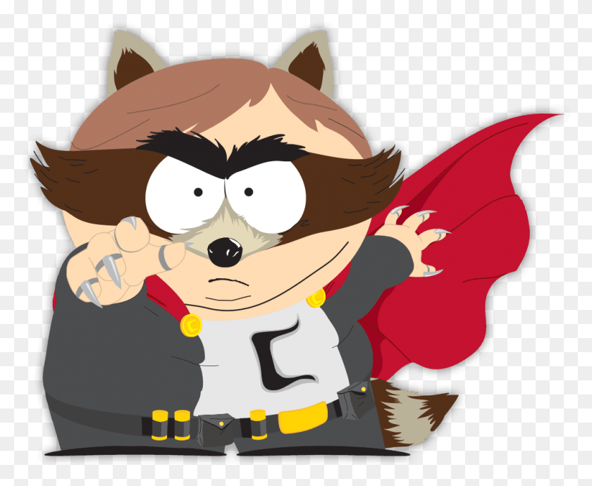 995x804 1300x1000 Spfbw Thecoon South Park The Fractured But Whole The Coon, Face, Outdoors HD PNG Download