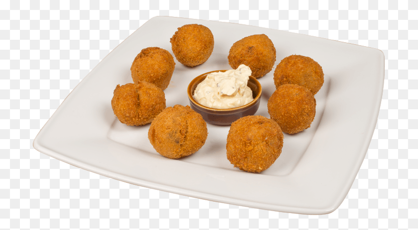 709x403 1345 4044 Croquetas Finca Rodeo Grill Hushpuppy, Nuggets, Fried Chicken, Food HD PNG Download