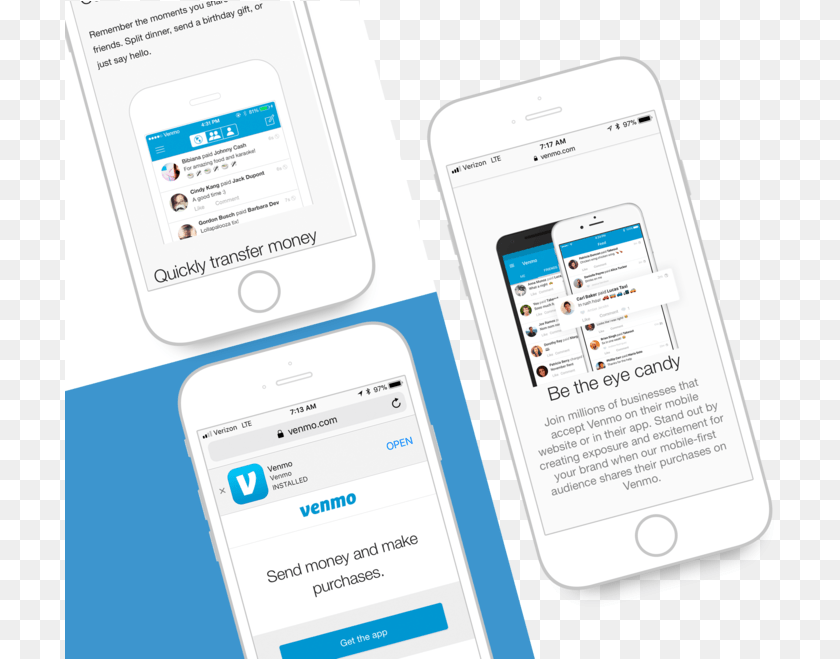 Venmo Logo, Electronics, Phone, Text, Mobile Phone Transparent PNG