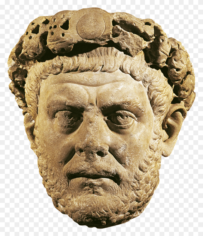 1440x1693 1440x1693 Head Of Diocletian 284 305 Archaeological Emperador Diocleciano HD PNG Download