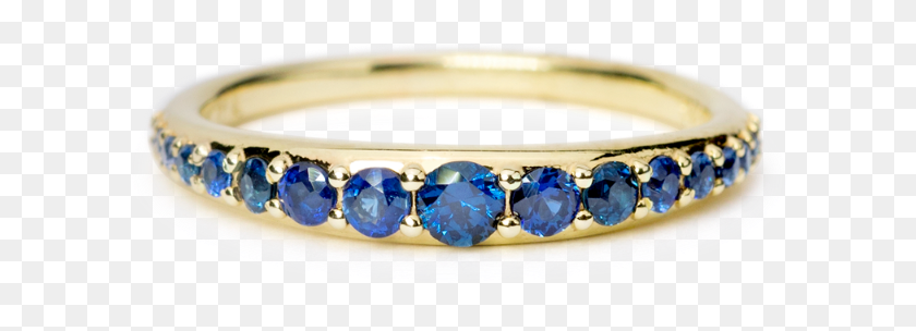 633x244 14y Bali In Blue Sapphire Engagement Ring, Accessories, Accessory, Gemstone HD PNG Download