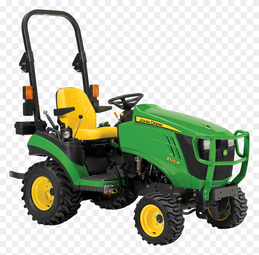 1462x1437 15499 Tractor Only John Deere 2025r 2018, Lawn Mower, Tool, Vehicle HD PNG Download