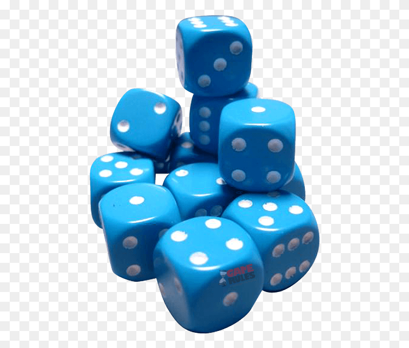474x655 16 Lightbluewhite Dice Game, Toy HD PNG Download