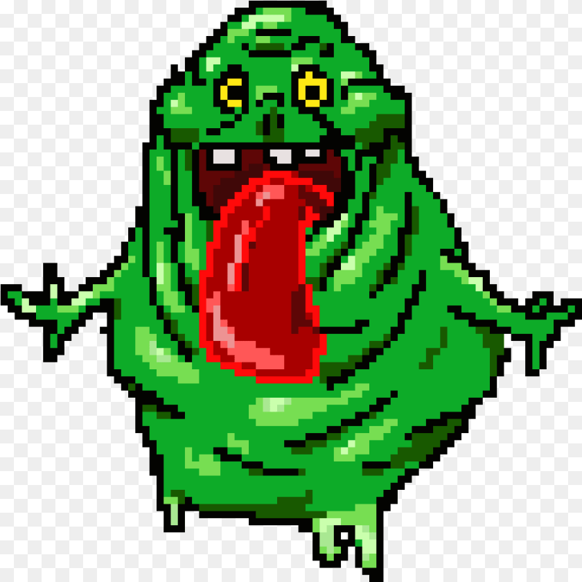 985x985 Slimer, Green PNG