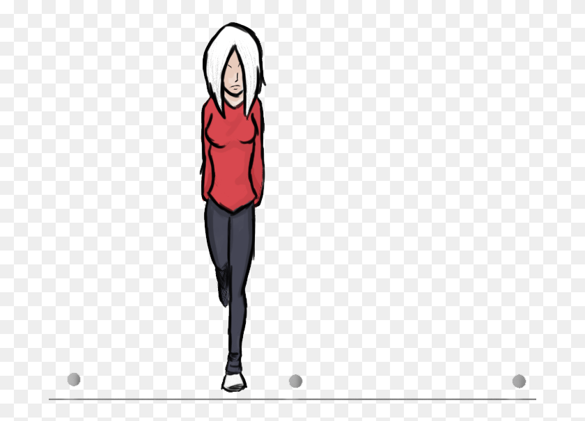 701x545 167k Person 9 03 Nov 2011 Illustration, Standing, Female, Sleeve HD PNG Download
