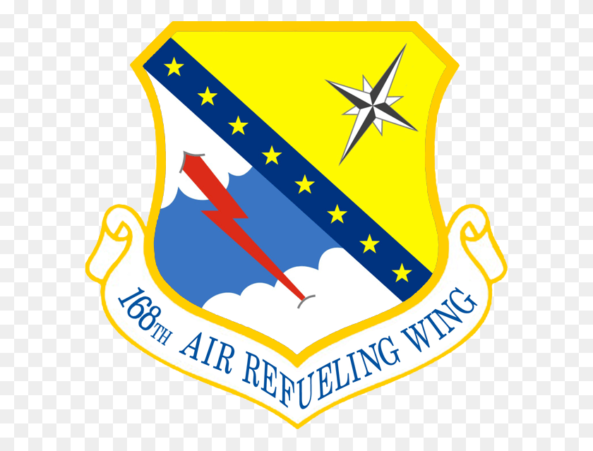 600x579 168th Air Refueling Wing 914 Air Refueling Wing, Symbol, Star Symbol, Logo HD PNG Download
