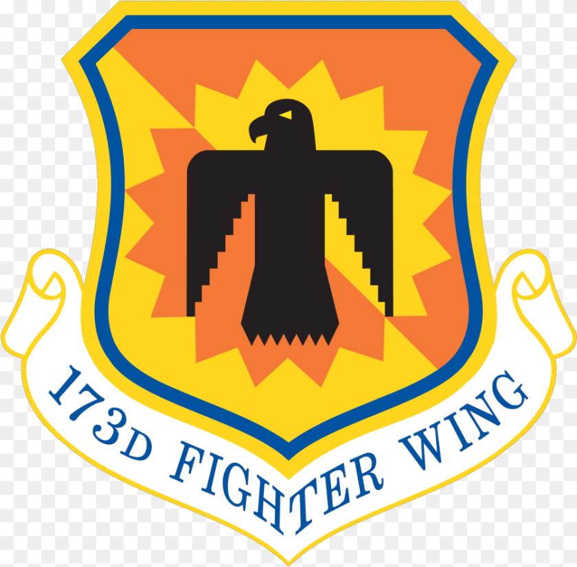 173rd Fw To Host Ribbon Cutting, Badge, Logo, Symbol, Emblem Sticker PNG