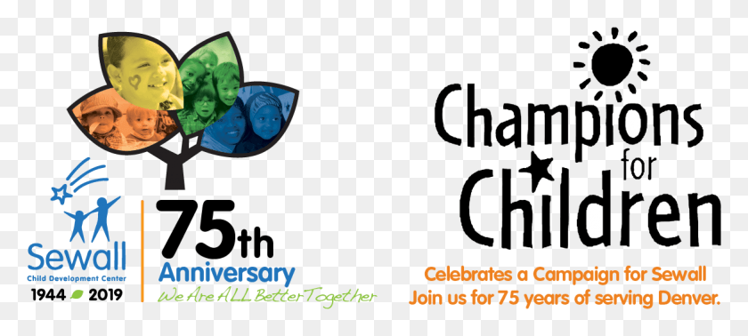 1169x478 17th Champions For Children Luncheon Featuring Denver Graphic Design, Text, Alphabet, Symbol HD PNG Download