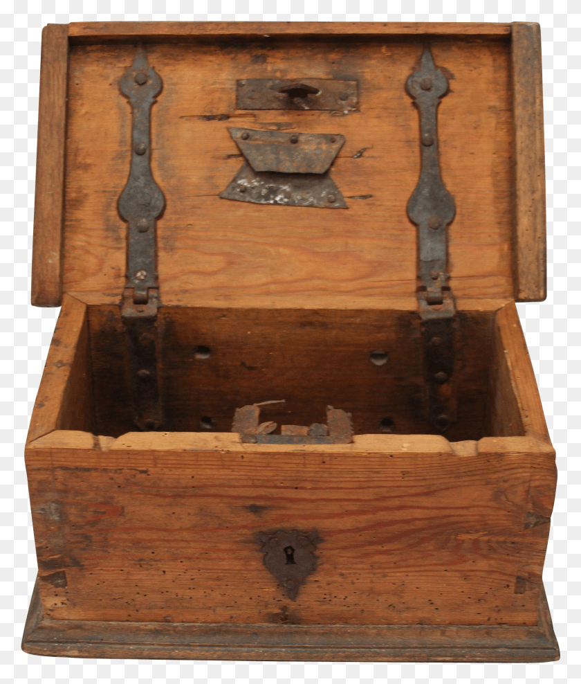 1645x1958 18th Century Authentic Church Treasure Chest Offering Wooden Treasure Chest HD PNG Download