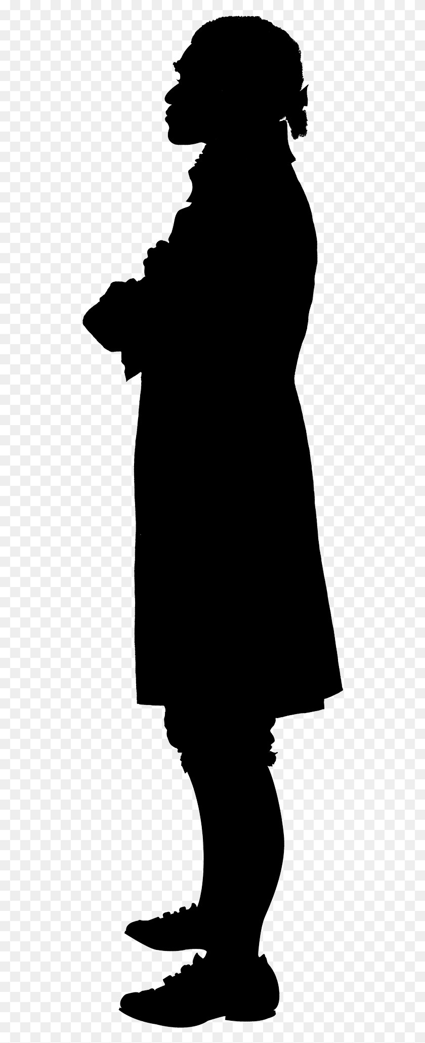 18th Century Man Silhouette, Bottle, Person, Human HD PNG Download