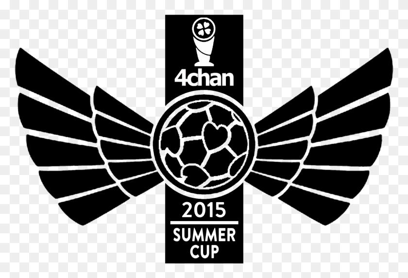 1644x1081 1920X1080 Custom 4Chan Summer Cup 2015 Logo Escudo Con Alas, Texto, Etiqueta, Granada Hd Png