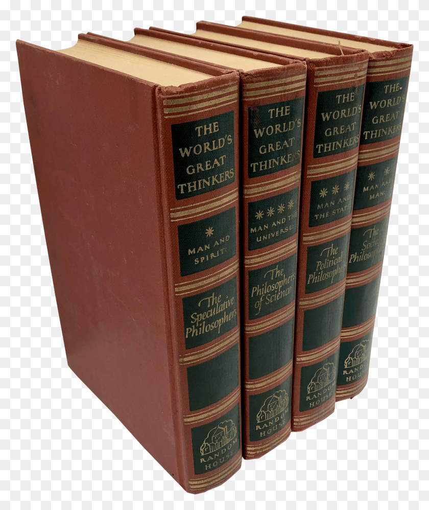 2167x2607 1940S Vintage Red Hardbound Philosophy Books Book Cover Descargar Hd Png