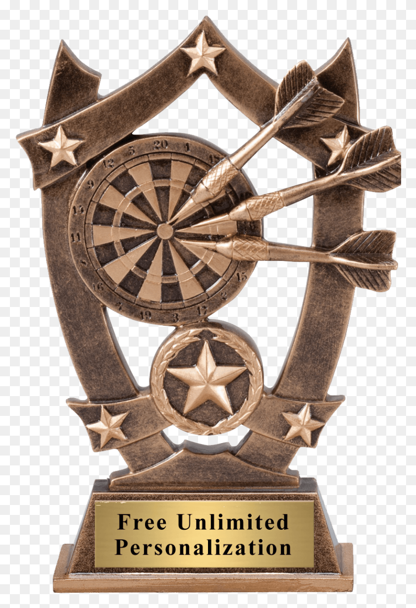 816x1222 1st Place Track Trophy, Cross, Symbol, Darts HD PNG Download