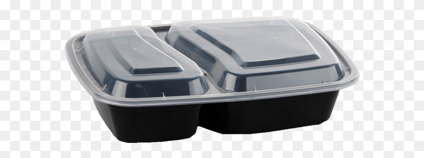 586x254 2 Compartment Microwavable Containers, Double Sink, Aluminium, Jacuzzi HD PNG Download