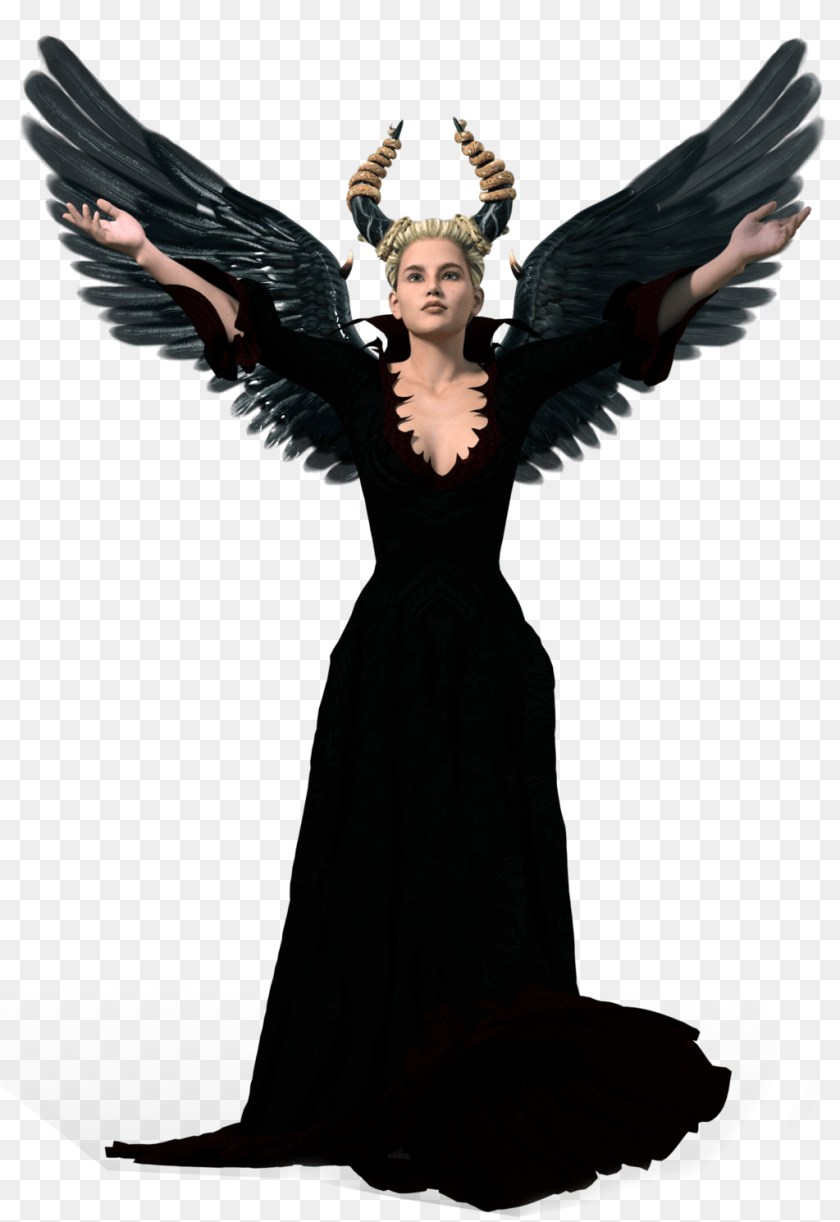 1024x1490 2 Dark Angel High Quality, Clothing, Dress, Adult, Wedding Transparent PNG