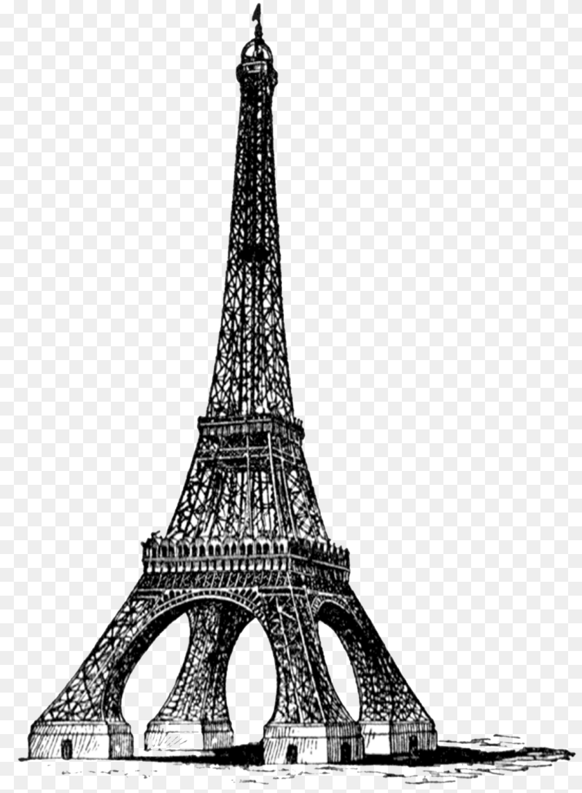 1174x1600 2 Eiffel Tower Download, Architecture, Building, Art Sticker PNG