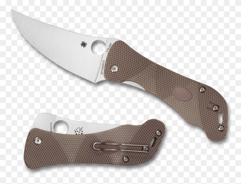 830x621 2 Spyderco, Knife, Blade, Weapon HD PNG Download