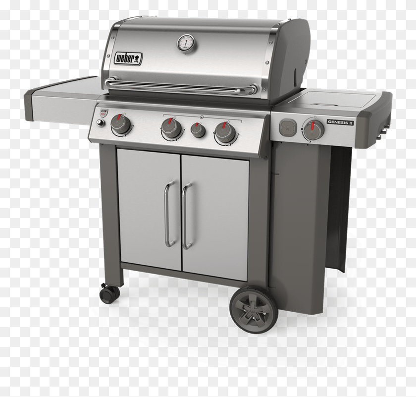 748x741 2 Weber Genesis Ii 2019, Oven, Appliance, Stove HD PNG Download