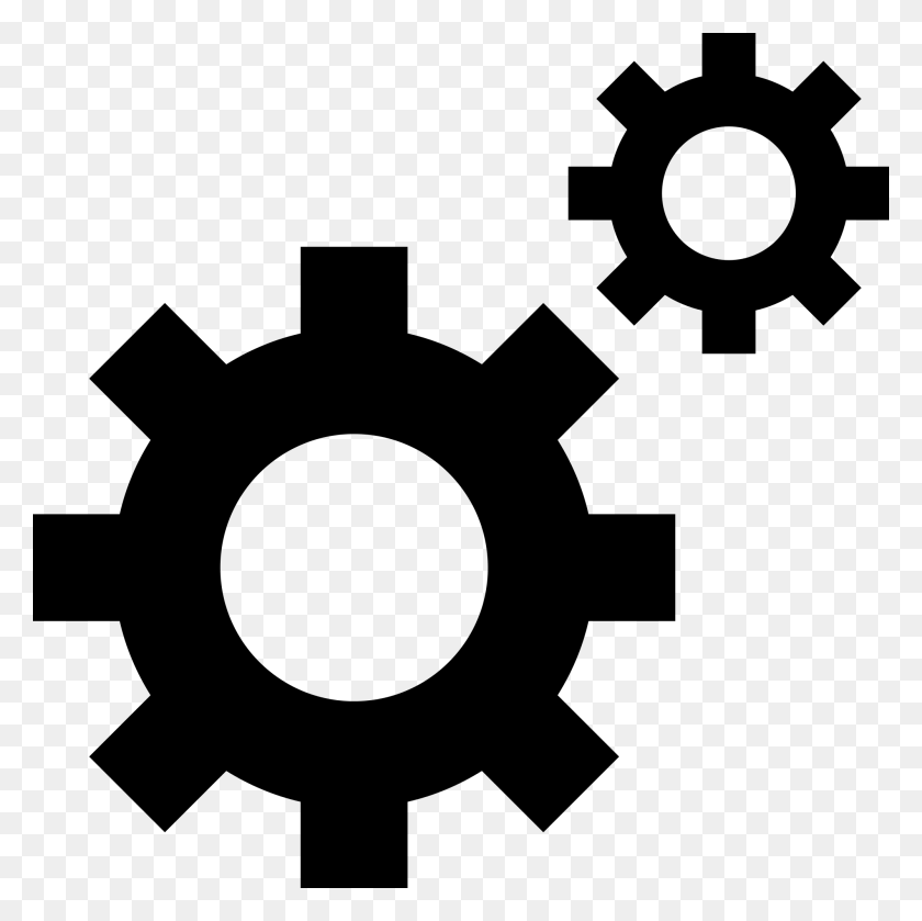 2000x2000 2000 X 2000 3 Gear Vector Icon, Gray, World Of Warcraft HD PNG Download