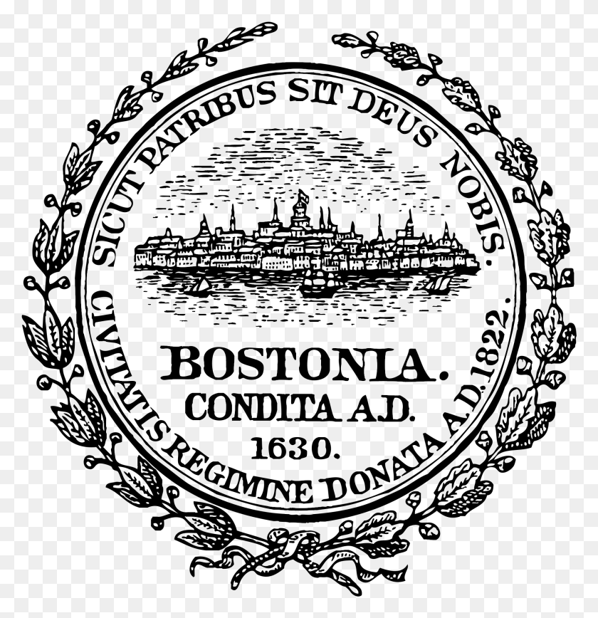 1914x1984 2000 X 2000 7 City Of Boston Seal, Al Aire Libre, Texto, Edificio Hd Png