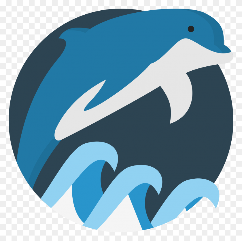 2000x2000 2000 X 2000 8 Dolphin Icon, Axe, Tool, Animal HD PNG Download