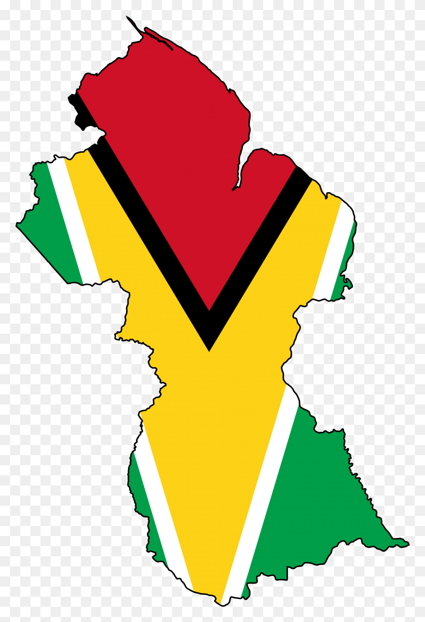 1980x2972 2000 X 3001 6 Guyana Map And Flag, Graphics, Light HD PNG Download