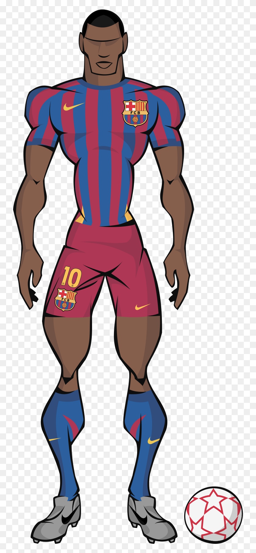 755x1752 2006 Home Kit Barcelona, Person, Human, Clothing HD PNG Download