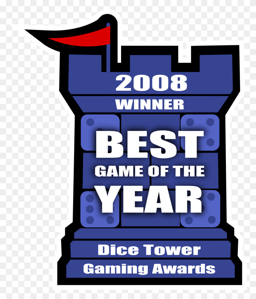 1200x1414 2008 Best Game Of The Year Dice Tower Logo, Word, Text, Label HD PNG Download