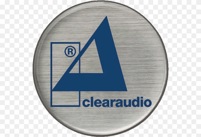 570x574 2010 Clearaudio Logo, Triangle, Symbol, Disk, Badge Sticker PNG