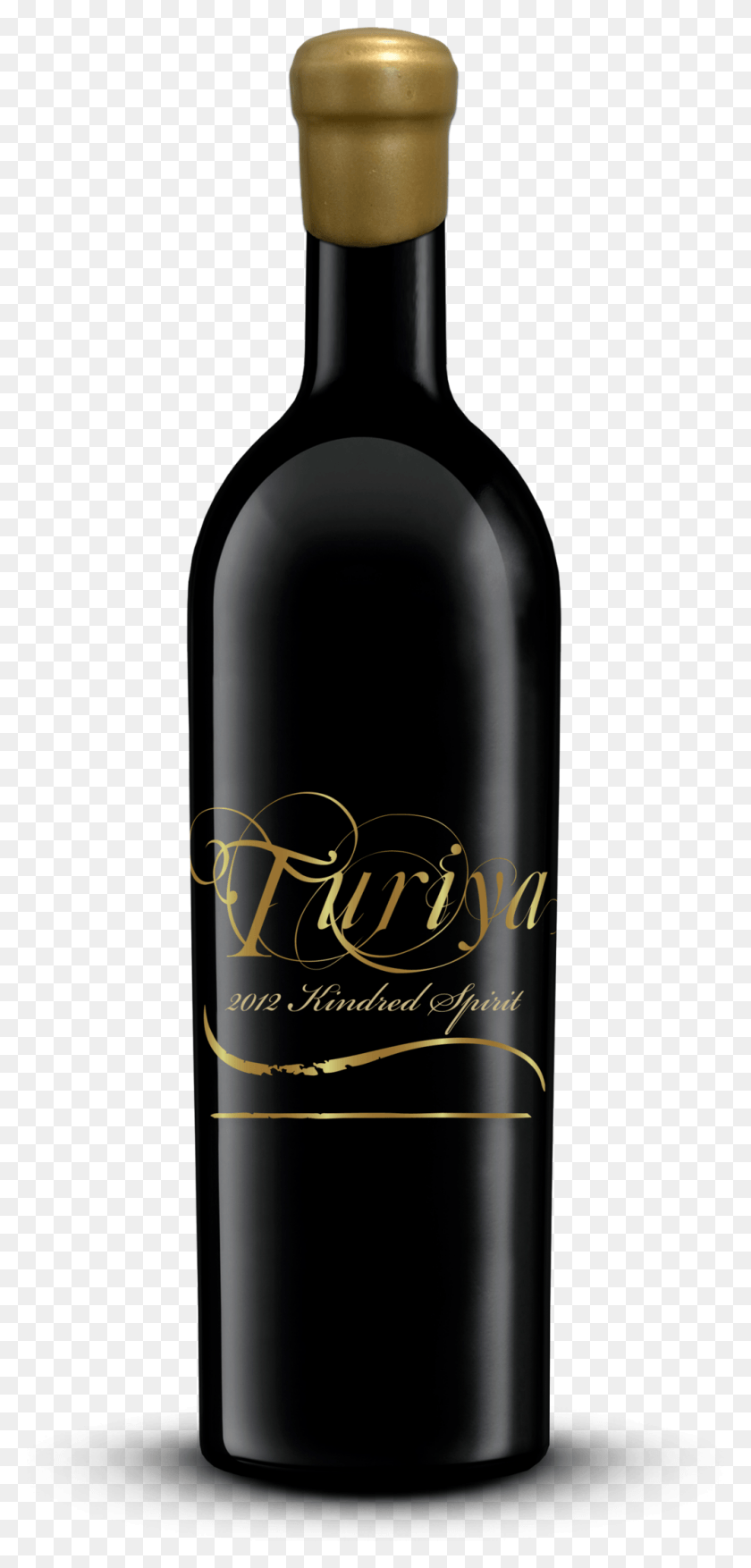 1000x2172 2012 Kindred Spirit Central Coast Turiya Wines, Wine, Alcohol, Beverage HD PNG Download